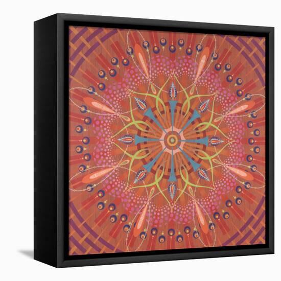 echinoculus-Rex Ray-Framed Stretched Canvas