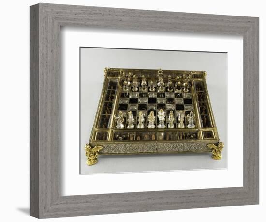 Echiquier dit de Saint-Louis-null-Framed Giclee Print