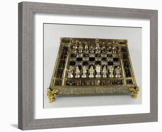 Echiquier dit de Saint-Louis-null-Framed Giclee Print