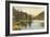 Echo Lake, Franconia Notch, New Hampshire-null-Framed Art Print