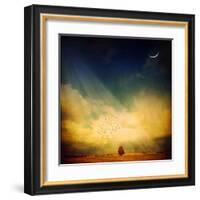 Echo of a Sigh-Philippe Sainte-Laudy-Framed Premium Photographic Print