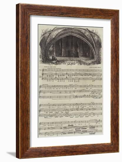 Echo-Samuel Read-Framed Giclee Print