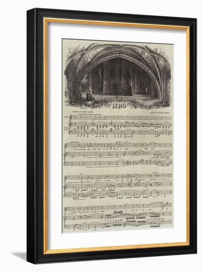 Echo-Samuel Read-Framed Giclee Print