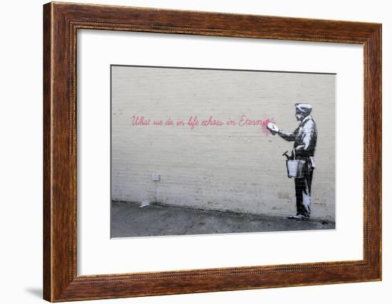 Echoes-Banksy-Framed Giclee Print