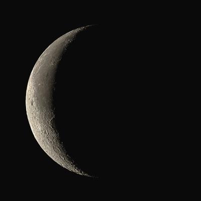 Waning Crescent Moon' Photographic Print - Eckhard Slawik