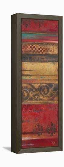 Eclecticism on Red-Patricia Pinto-Framed Stretched Canvas