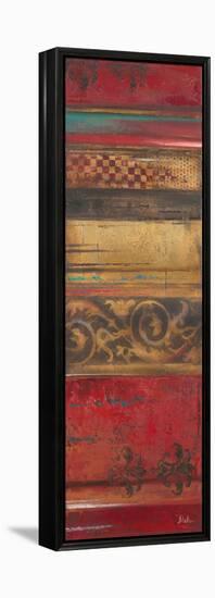 Eclecticism on Red-Patricia Pinto-Framed Stretched Canvas