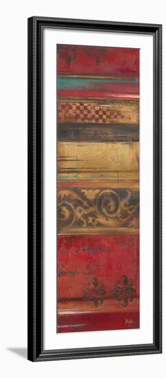 Eclecticism on Red-Patricia Pinto-Framed Art Print