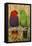 Eclectus Parrot Pair-null-Framed Premier Image Canvas