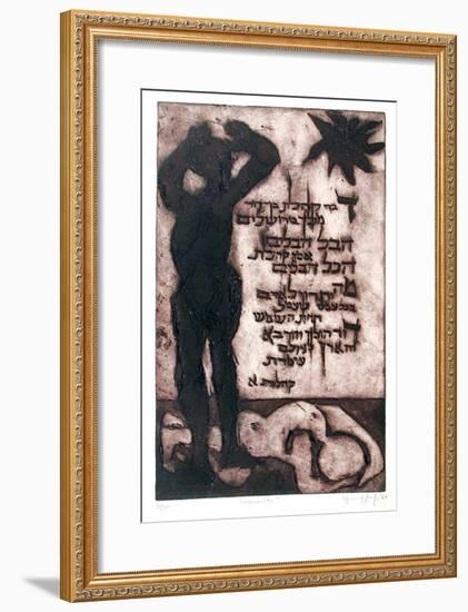 Eclesiastes-I-Sigmund Laufer-Framed Limited Edition