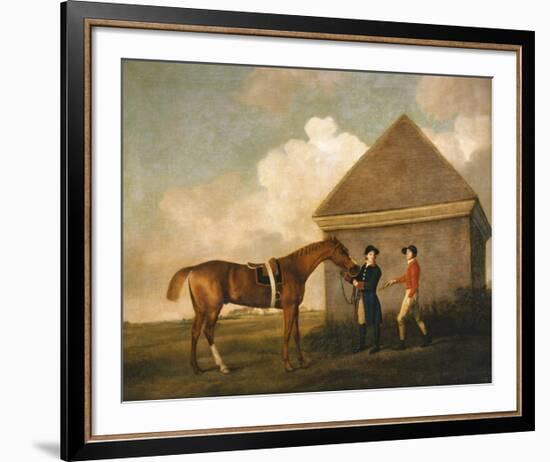 Eclipse, A Dark Chestnut-George Stubbs-Framed Premium Giclee Print