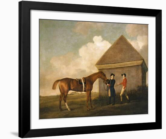 Eclipse, A Dark Chestnut-George Stubbs-Framed Premium Giclee Print