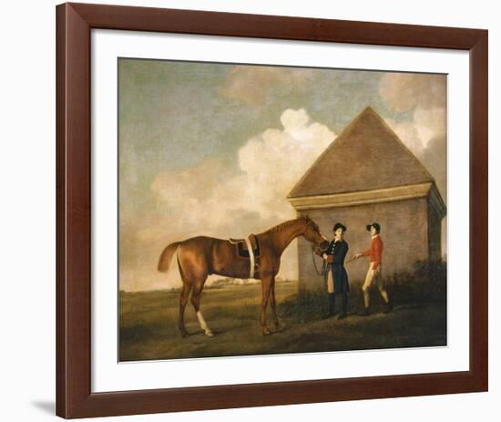 Eclipse, A Dark Chestnut-George Stubbs-Framed Premium Giclee Print