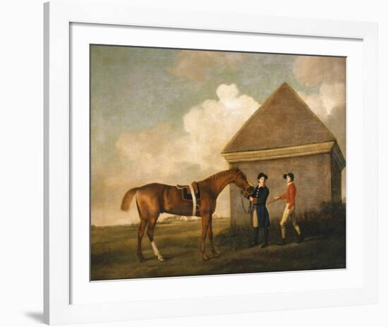 Eclipse, A Dark Chestnut-George Stubbs-Framed Premium Giclee Print