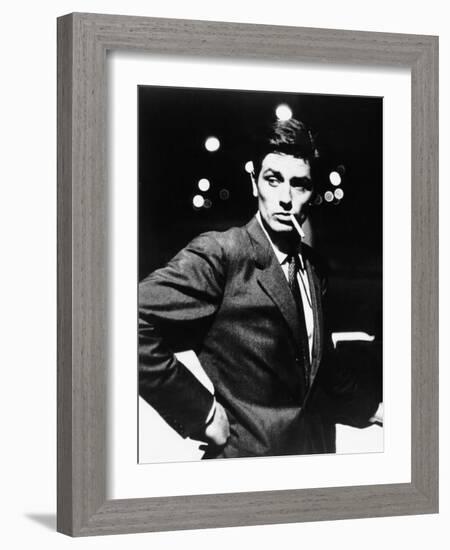 Eclipse, (aka L'Eclisse), Alain Delon, 1962-null-Framed Photo