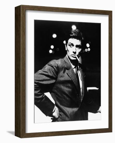 Eclipse, (aka L'Eclisse), Alain Delon, 1962-null-Framed Photo