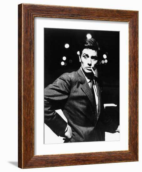 Eclipse, (aka L'Eclisse), Alain Delon, 1962-null-Framed Photo