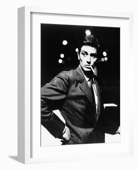 Eclipse, (aka L'Eclisse), Alain Delon, 1962-null-Framed Photo