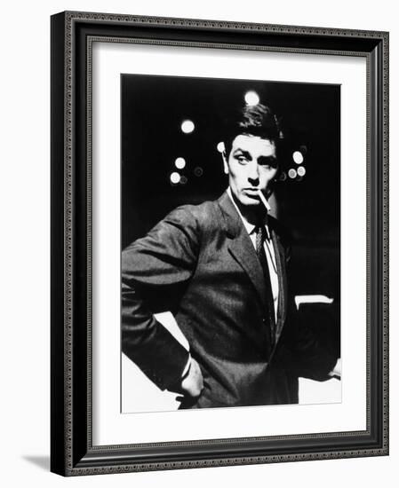 Eclipse, (aka L'Eclisse), Alain Delon, 1962-null-Framed Photo