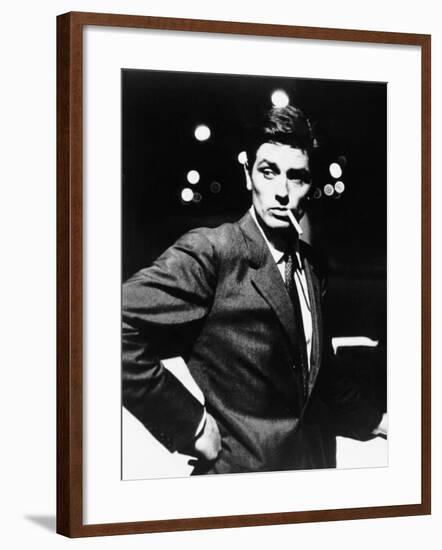 Eclipse, (aka L'Eclisse), Alain Delon, 1962-null-Framed Photo