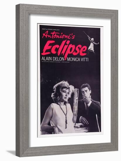 Eclipse, (aka L'Eclisse), Monica Vitti, Alain Delon, 1962-null-Framed Art Print