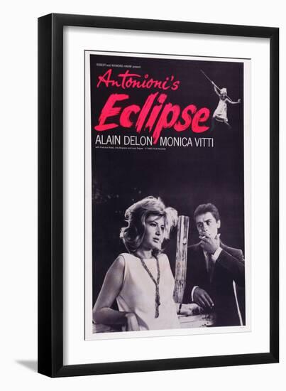 Eclipse, (aka L'Eclisse), Monica Vitti, Alain Delon, 1962-null-Framed Art Print