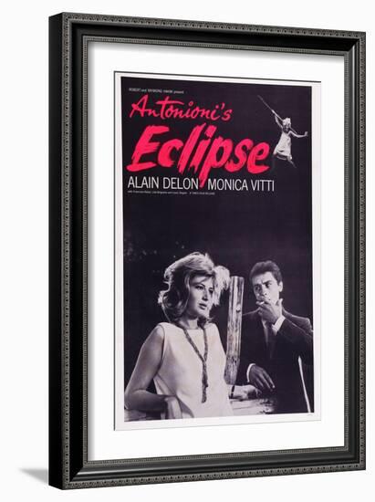 Eclipse, (aka L'Eclisse), Monica Vitti, Alain Delon, 1962-null-Framed Art Print