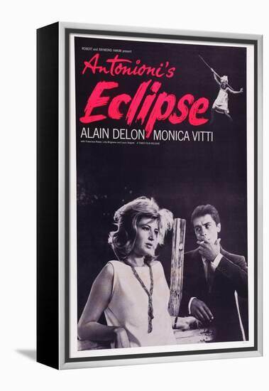 Eclipse, (aka L'Eclisse), Monica Vitti, Alain Delon, 1962-null-Framed Stretched Canvas
