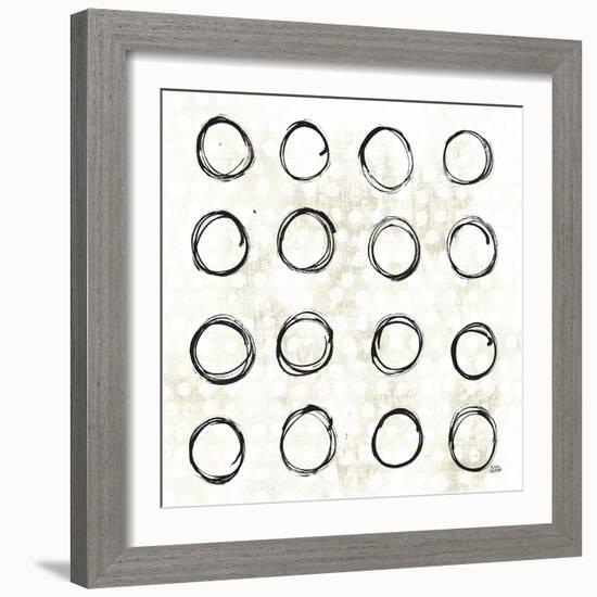 Eclipse III Neutral-Melissa Averinos-Framed Art Print