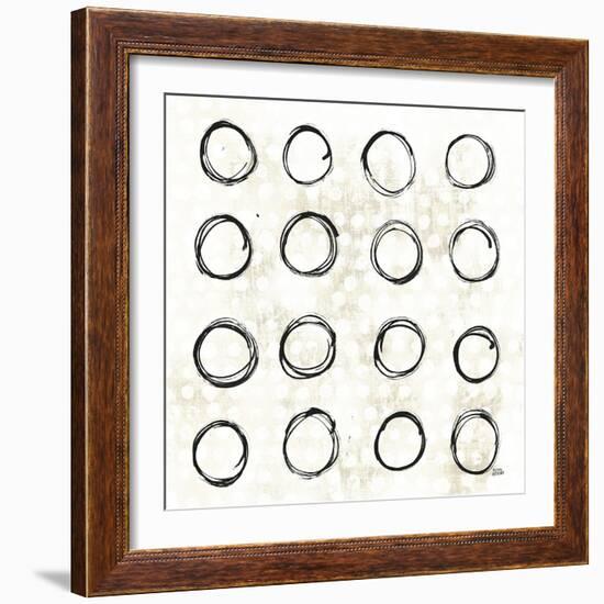 Eclipse III Neutral-Melissa Averinos-Framed Art Print