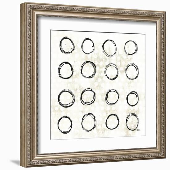 Eclipse III Neutral-Melissa Averinos-Framed Art Print