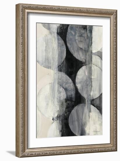 Eclipse Neutral Vertical-Albena Hristova-Framed Art Print