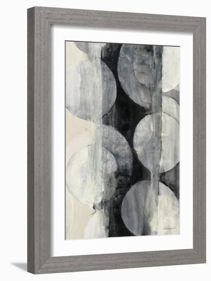 Eclipse Neutral Vertical-Albena Hristova-Framed Art Print