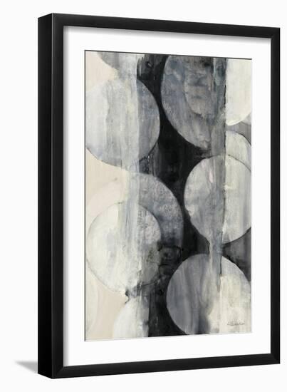 Eclipse Neutral Vertical-Albena Hristova-Framed Art Print