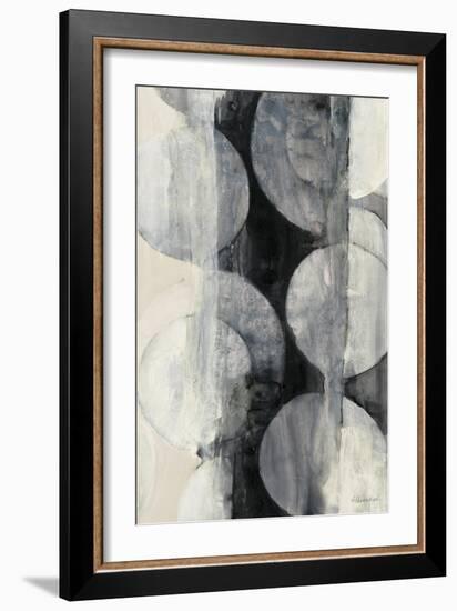 Eclipse Neutral Vertical-Albena Hristova-Framed Art Print