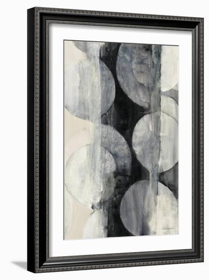 Eclipse Neutral Vertical-Albena Hristova-Framed Art Print