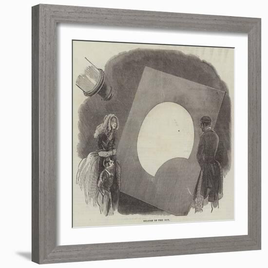 Eclipse of the Sun-null-Framed Giclee Print