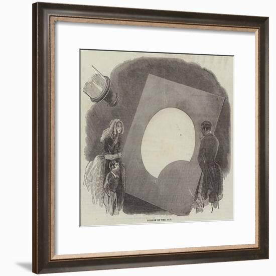 Eclipse of the Sun-null-Framed Giclee Print