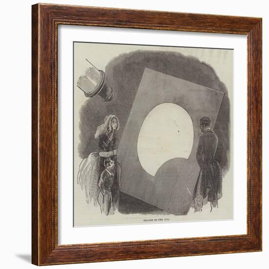 Eclipse of the Sun-null-Framed Giclee Print