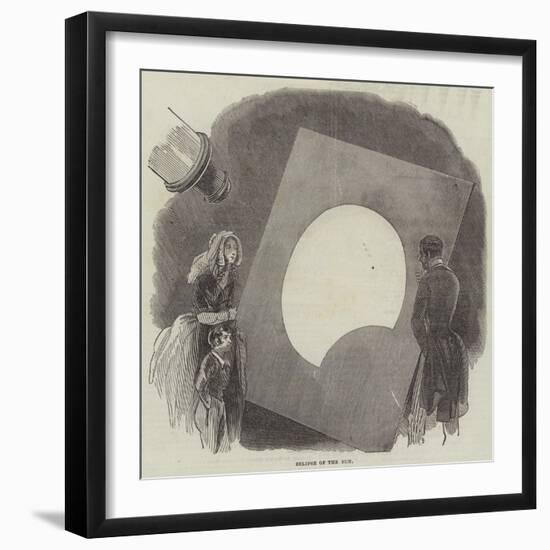 Eclipse of the Sun-null-Framed Giclee Print