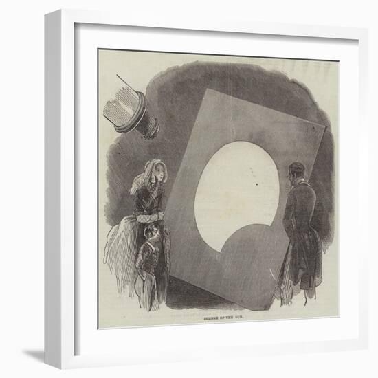 Eclipse of the Sun-null-Framed Giclee Print