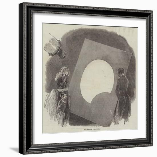 Eclipse of the Sun-null-Framed Giclee Print