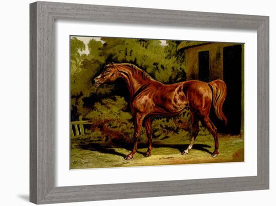 Eclipse-Samuel Sidney-Framed Art Print