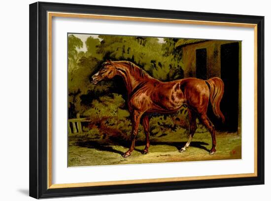 Eclipse-Samuel Sidney-Framed Art Print