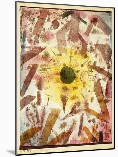 Eclipse-Paul Klee-Mounted Giclee Print