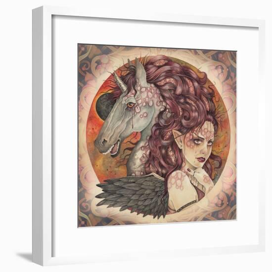 Eclipse-Linda Ravenscroft-Framed Giclee Print