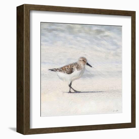 Eclipsed Sandpiper-Denise Brown-Framed Art Print