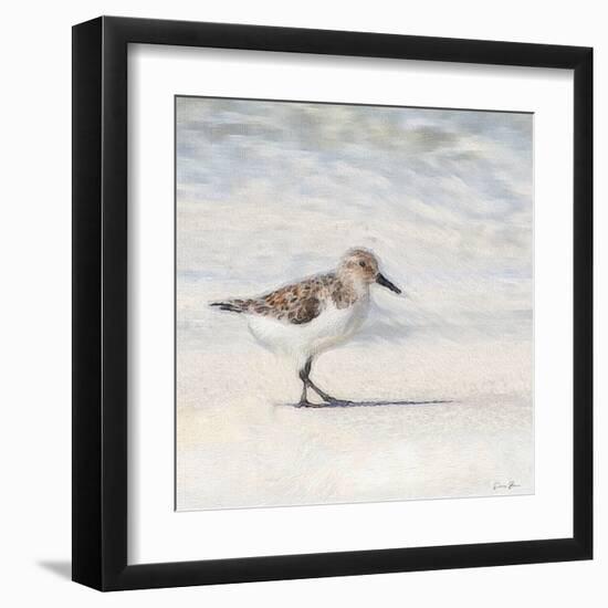 Eclipsed Sandpiper-Denise Brown-Framed Art Print