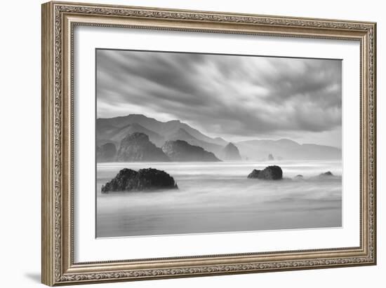 Ecola Beach 1-Moises Levy-Framed Photographic Print