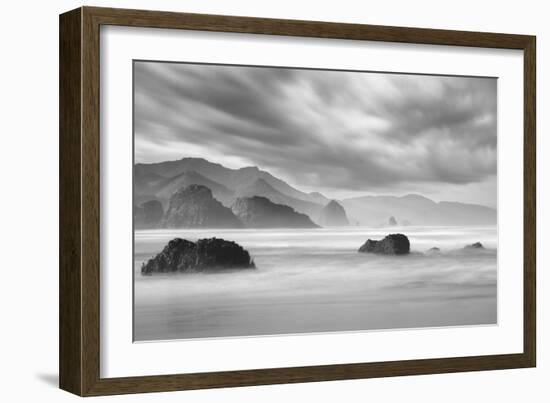 Ecola Beach 1-Moises Levy-Framed Photographic Print